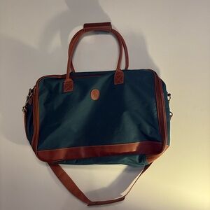 Vintage Ralph Lauren Green Travel Bag